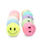 8mm acryl kralen smiley Multicolour